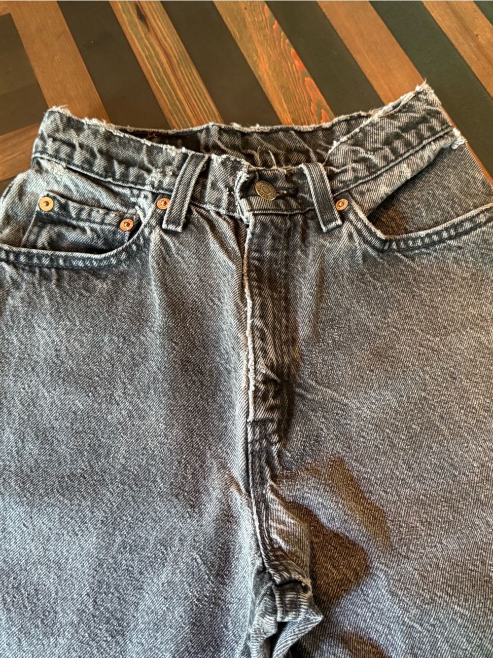 Levi’s Rare Vintage Faded Black/Gray Women’s Style 17512-0260 - Picture 5 of 12